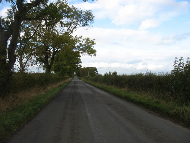 The road from Hutton End to Ivegill and Carlisle