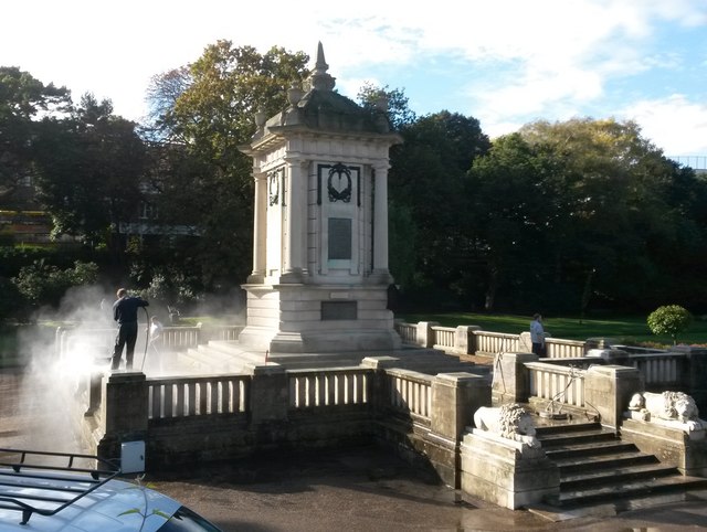Bournemouth: preparing for Remembrance Sunday