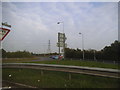 The North Orbital Road at junction 21a for the M1