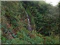 Waterfall near the ruins of Knocknairshill Farm