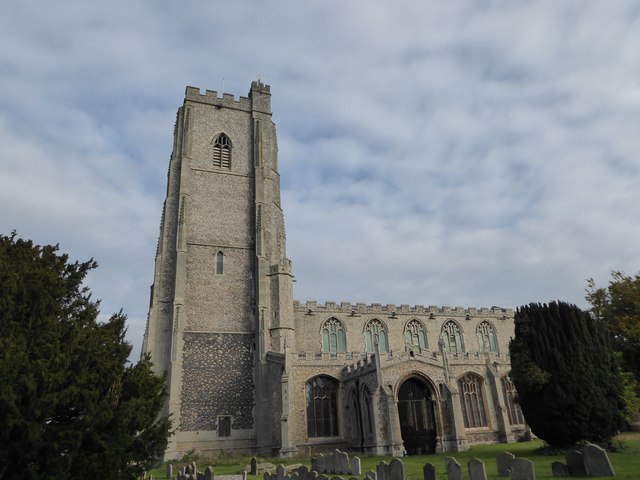 St Mary, Mildenhall: October 2016 © Basher Eyre :: Geograph Britain and ...