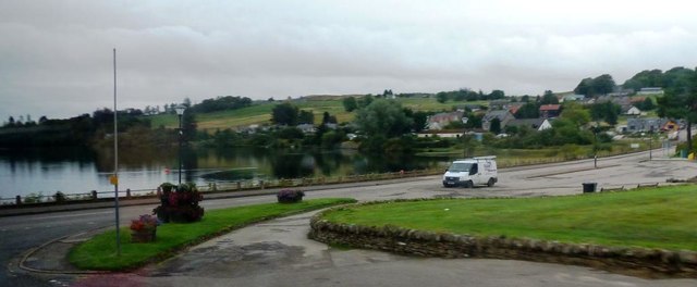 Road junction at Lairg