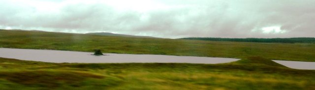 Panorama towards Loch Loyal