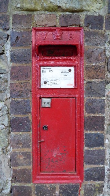 Victorian letterbox, Guarlford