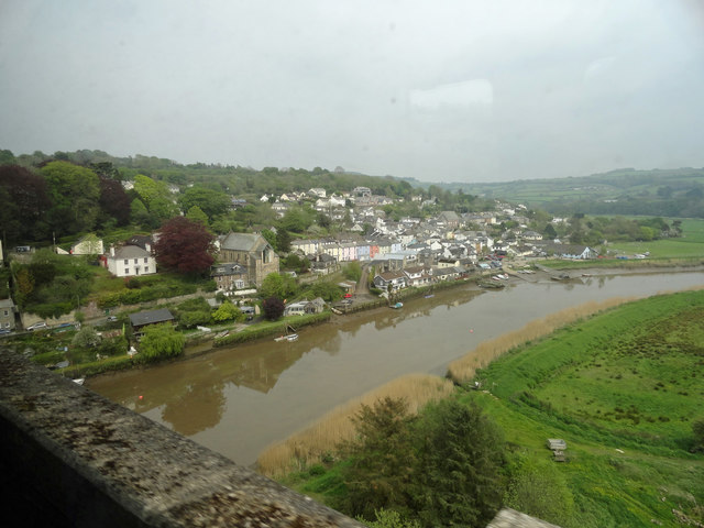 Calstock taken from the viaduct