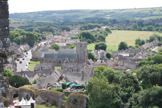 View from Corfe Castle (2)