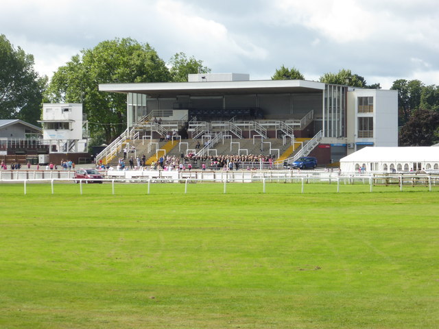 Worcester racecourse - main stand