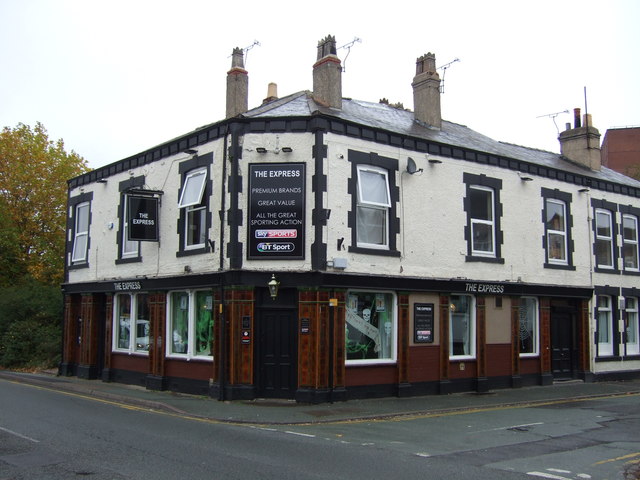 The Express public house, Crewe © JThomas cc-by-sa/2.0 :: Geograph ...