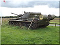 TM0793 : Military Vehicle at Old Buckenham Airfield by Geographer