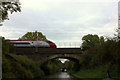 Hillmorton wharf railway bridge