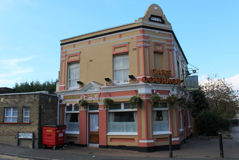 Foresters Arms, Wickham Lane © Chris Heaton cc-by-sa/2.0 :: Geograph ...