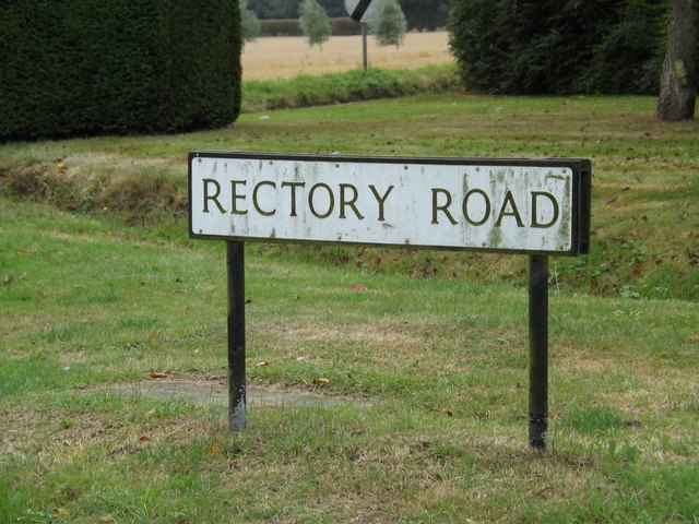 Rectory Road sign
