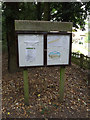 TL9322 : St.Michael of All Angels Church Notice Board by Geographer