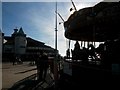SZ0890 : Bournemouth: in the shadow of the carousel by Chris Downer