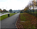 Path along the A606 Burley Park Way