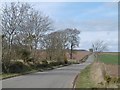 Road passing Grange of Conon