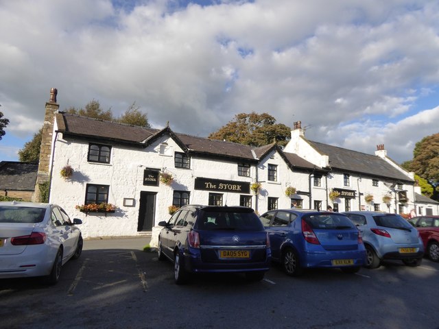 The Stork Inn and car park, Conder Green © David Smith :: Geograph ...