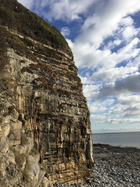 Cliff Face © Alan Hughes cc-by-sa/2.0 :: Geograph Britain and Ireland