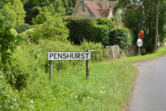 Entering Penshurst