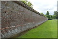 TQ5243 : Garden Wall, Penshurst Place by N Chadwick