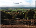 View to the south from Hembury Hill Fort