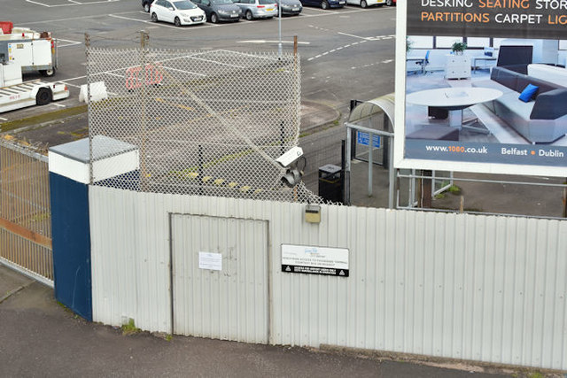Side entrance, Belfast City Airport (November 2016)