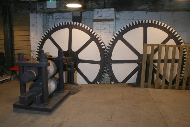 Saltford Brass Mill - replica rolling mill