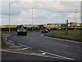 TL3542 : A505 roundabout by Hugh Venables