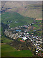 Lennoxtown from the air