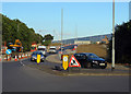 Construction work on Berridge Lane