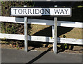Torridon Way sign
