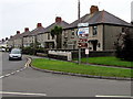 Directions signs on a Tenby corner