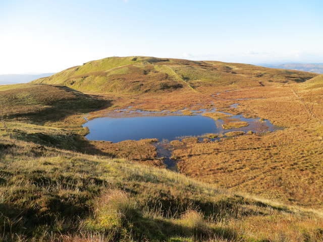 Small hill loch below Cruach an Lochain