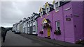 A colourful house on Argyll Terrace