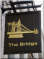 The Bridge sign