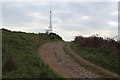 ST2290 : Track to radio masts on Mynydd Machen by M J Roscoe