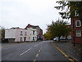 Looking south, south-west in Montague Place