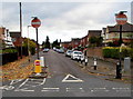 No Entry signs, Churchill Road, Gloucester