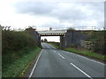 Railway bridge over Croxton Lane (A530)