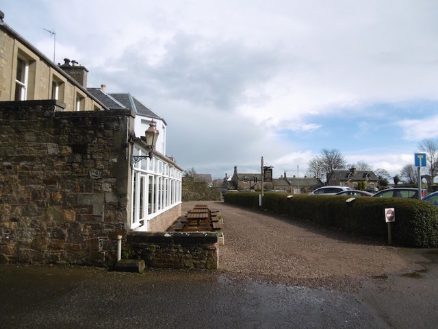 Open Arms Hotel, Dirleton © Richard Webb :: Geograph Britain and Ireland