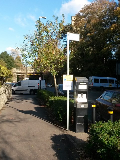 Bournemouth: parking meter in Braidley Road