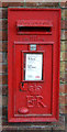 Close up, Elizabeth II postbox on Middlewich Road (A530)