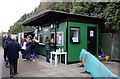 TQ2952 : The tea bar behind the stand in the Moatside Stadium by Steve Daniels