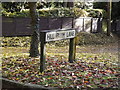 Hill Farm Lane sign