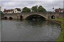 SU4996 : Abingdon Bridge by Philip Halling