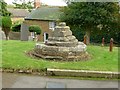 Medieval cross base, Scalford churchyard