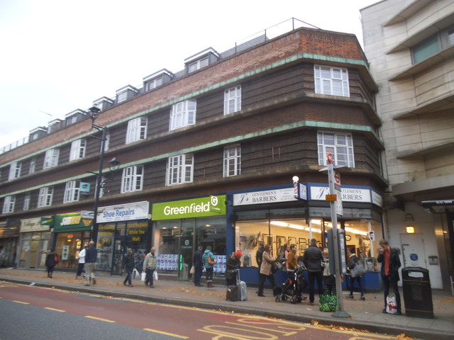Shops on Claremont Road, Surbiton