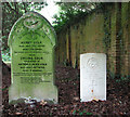 Headstones in SS Gervase and Protase churchyard