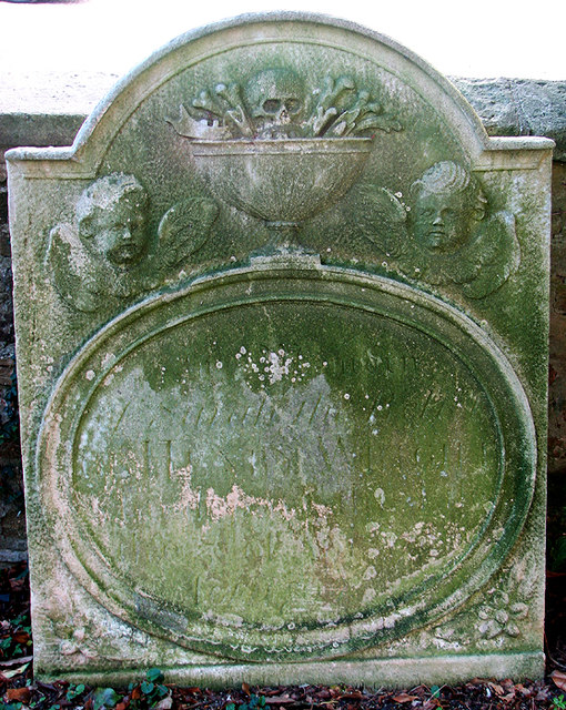 Old Headstone In Holy Trinitys © Evelyn Simak Geograph Britain