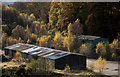 NY9841 : Disused buildings at Stanhopeburn Mine by Trevor Littlewood